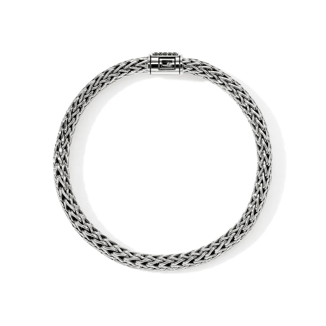 Icon 6.5mm Chain Black Sapphire Bracelet