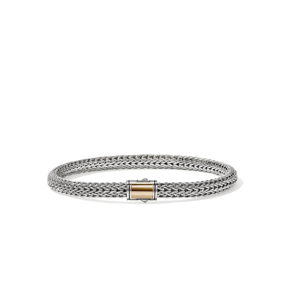 Icon 5mm Silver And Gold Chain Bracelet