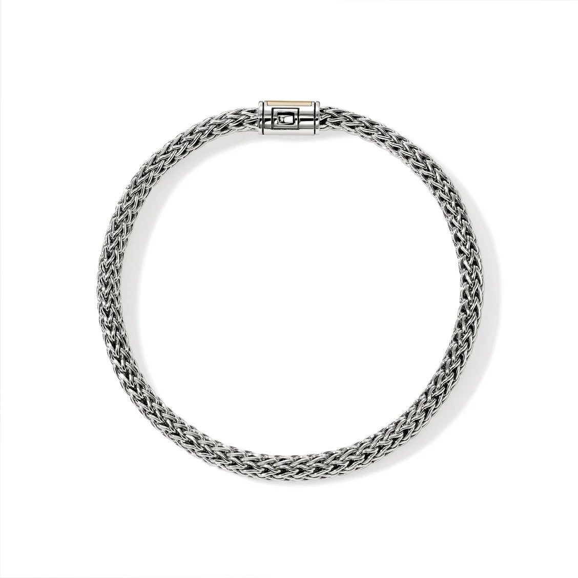 Icon 5mm Silver And Gold Chain Bracelet