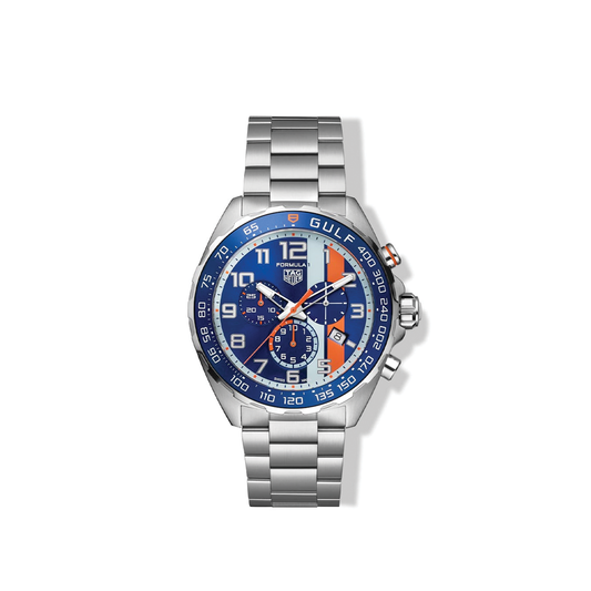43mm Formula 1 & Gulf Chronograph Watch