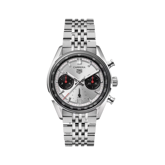 39mm Carrera Glass Box Chronograph Watch
