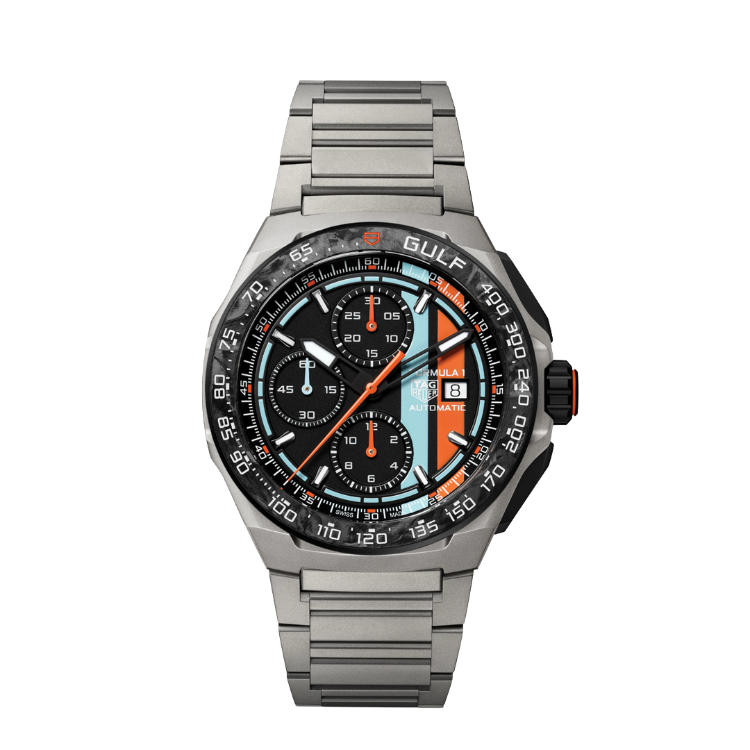 44mm Limited Edition Formula 1 X GULF Chronograph Watch