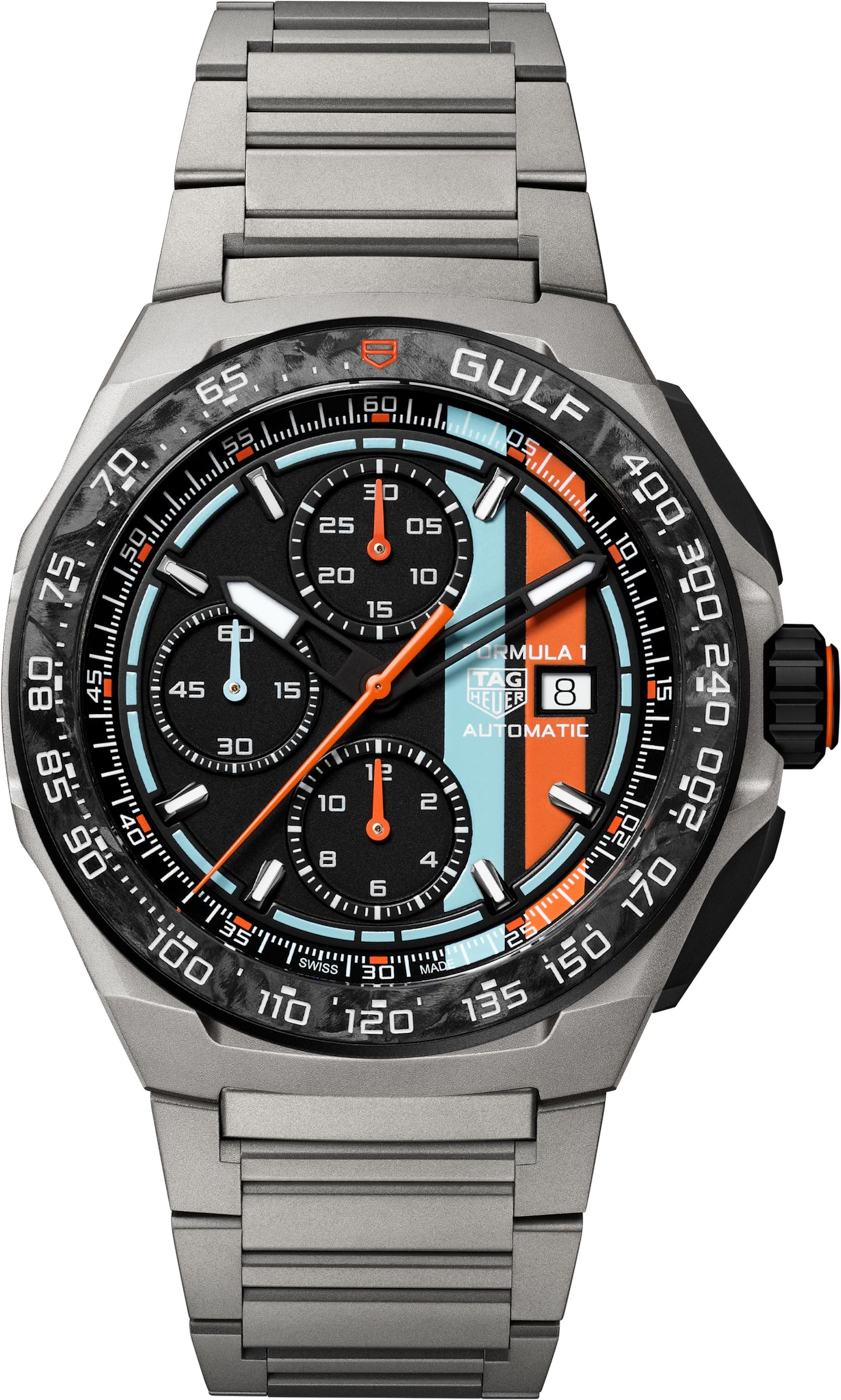 44mm Limited Edition Formula 1 X GULF Chronograph Watch