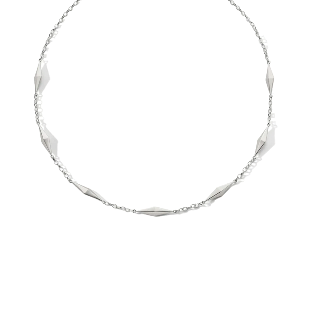 'Points North' Necklace in Sterling Silver
