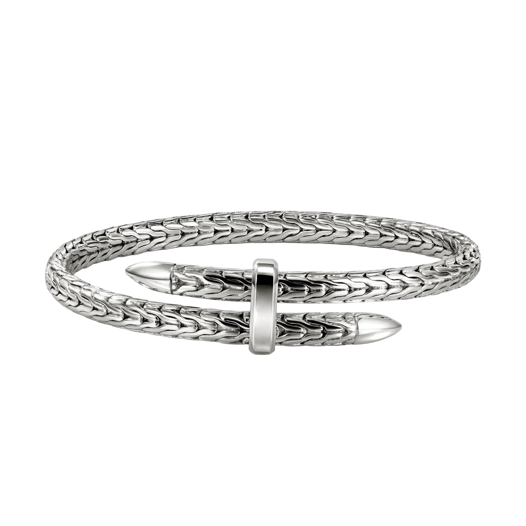 5.5mm Sterling Silver Spear Flex Cuff