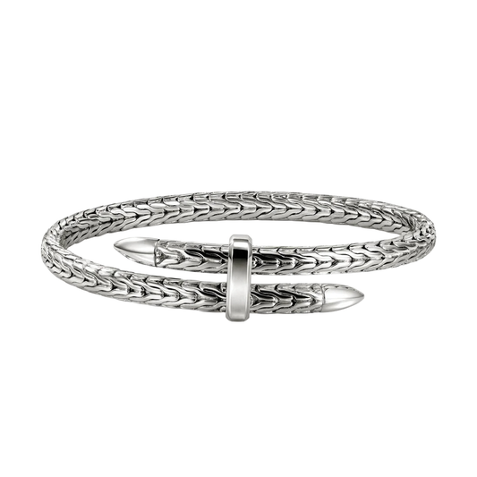 5.5mm Sterling Silver Spear Flex Cuff