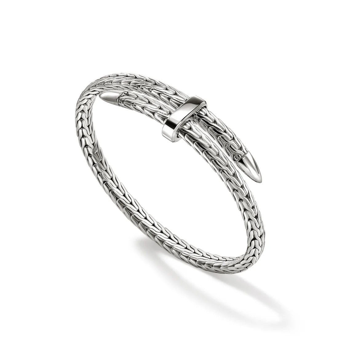 5.5mm Sterling Silver Spear Flex Cuff