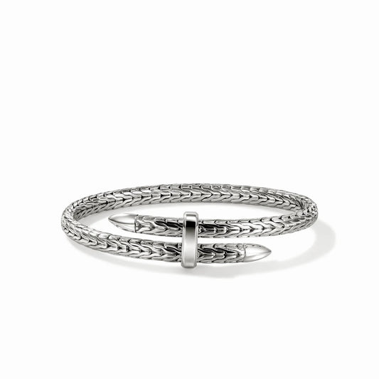5.5mm Sterling Silver Spear Flex Cuff