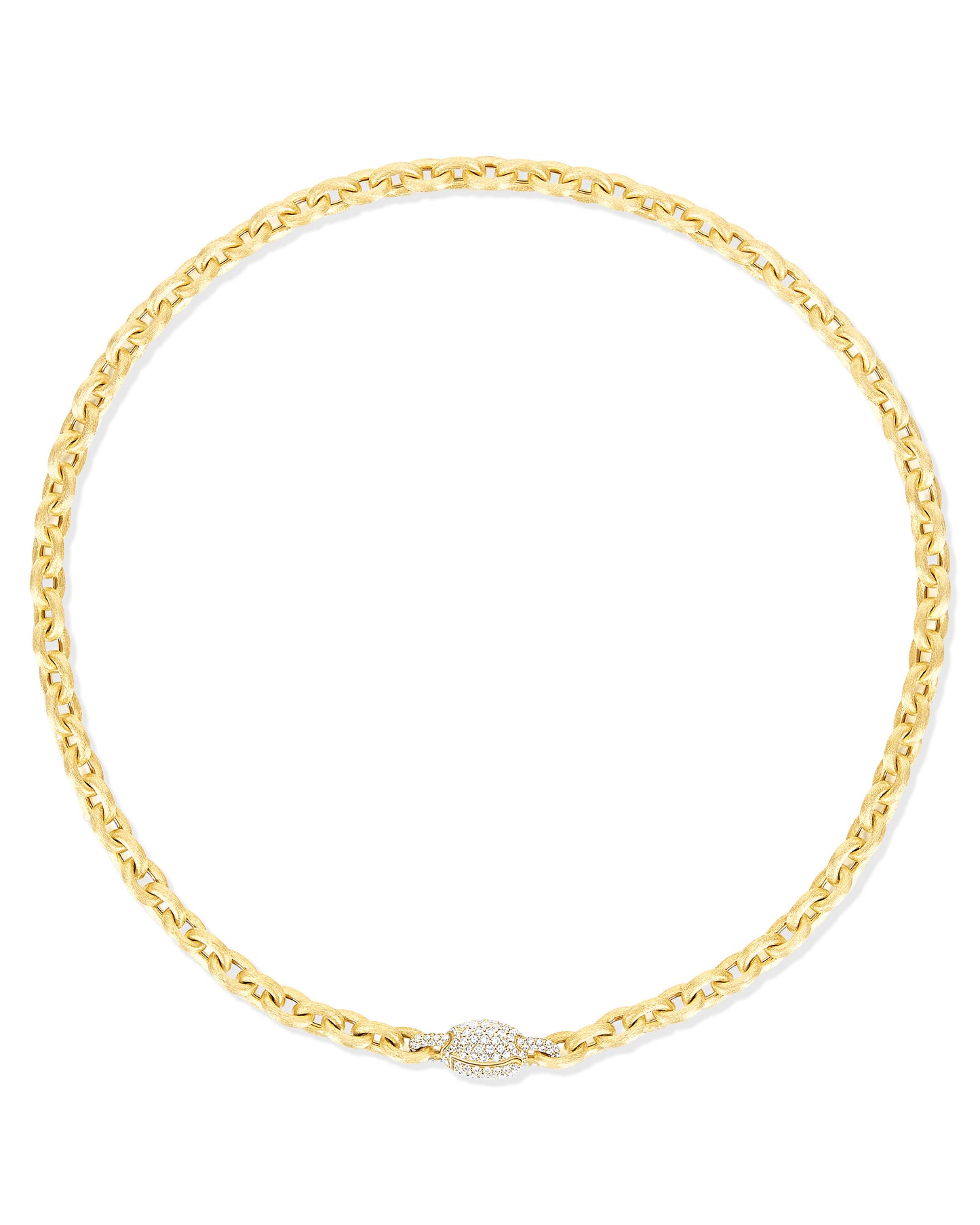 Libera Aura Gold And Diamond Necklace