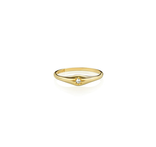 Baby Diamond Ring in Gold