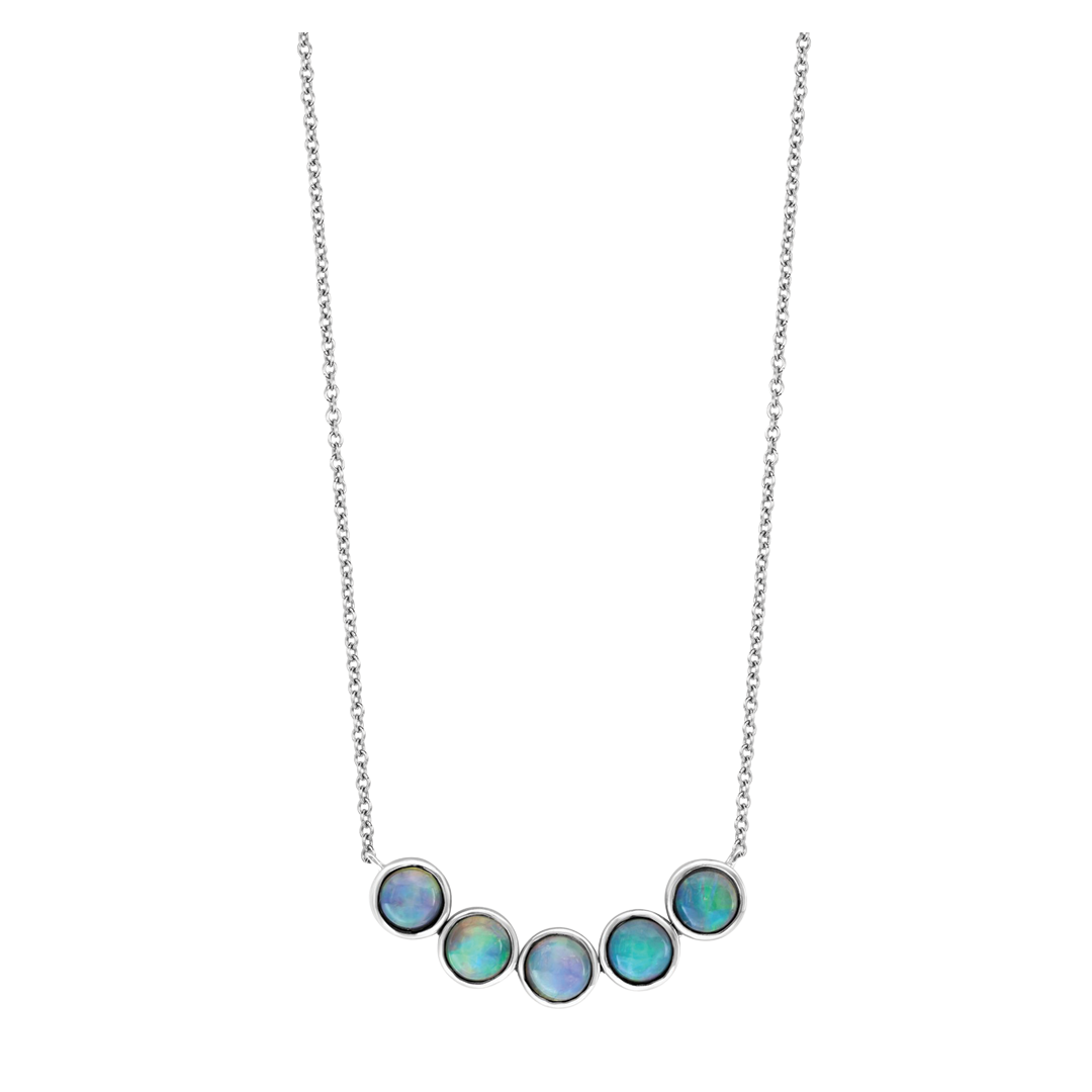 5-Stone Opal Necklace
