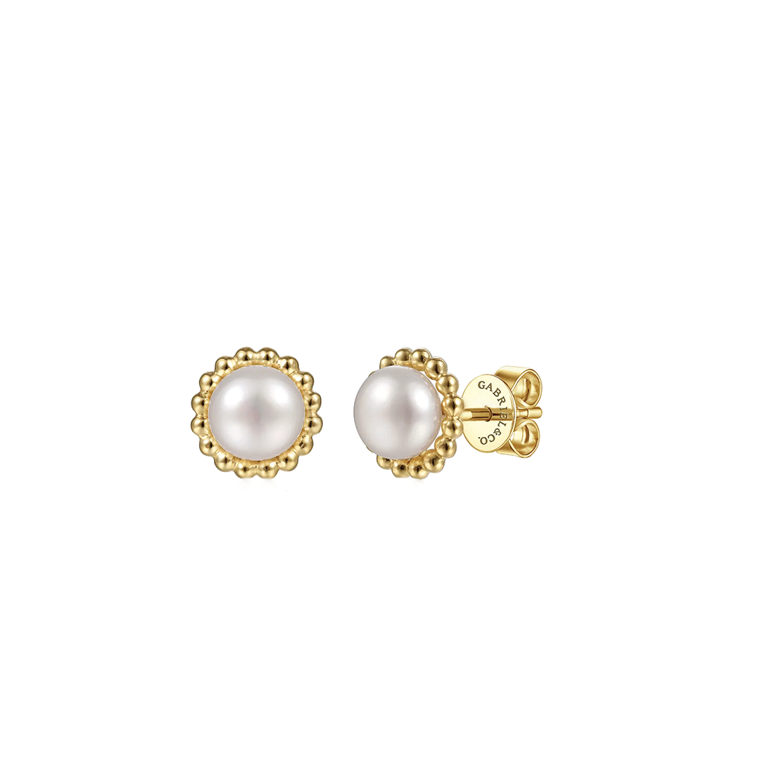 Pearl Stud Earrings