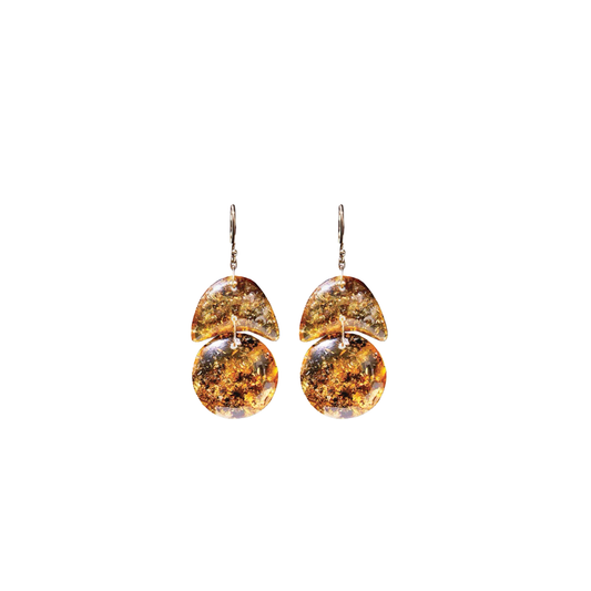Amber Tiny Arp Earrings