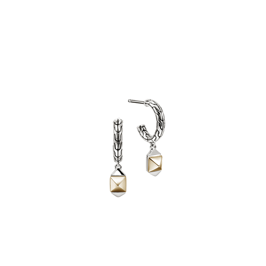 'Icon' Stud Drop Earrings