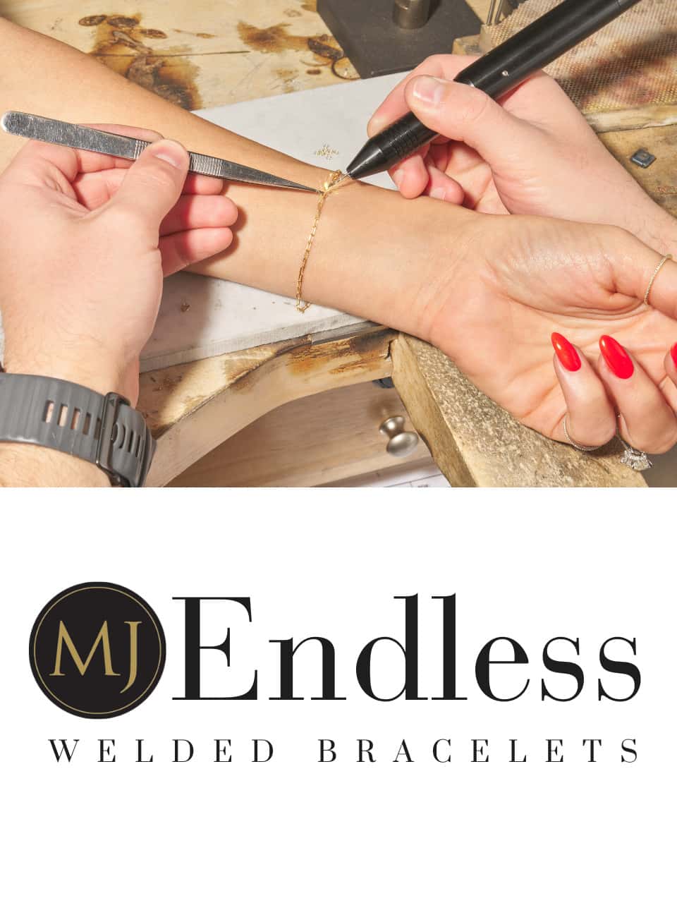 Mann's Jewelers Endless Welded Bracelets and Permanent Jewelry