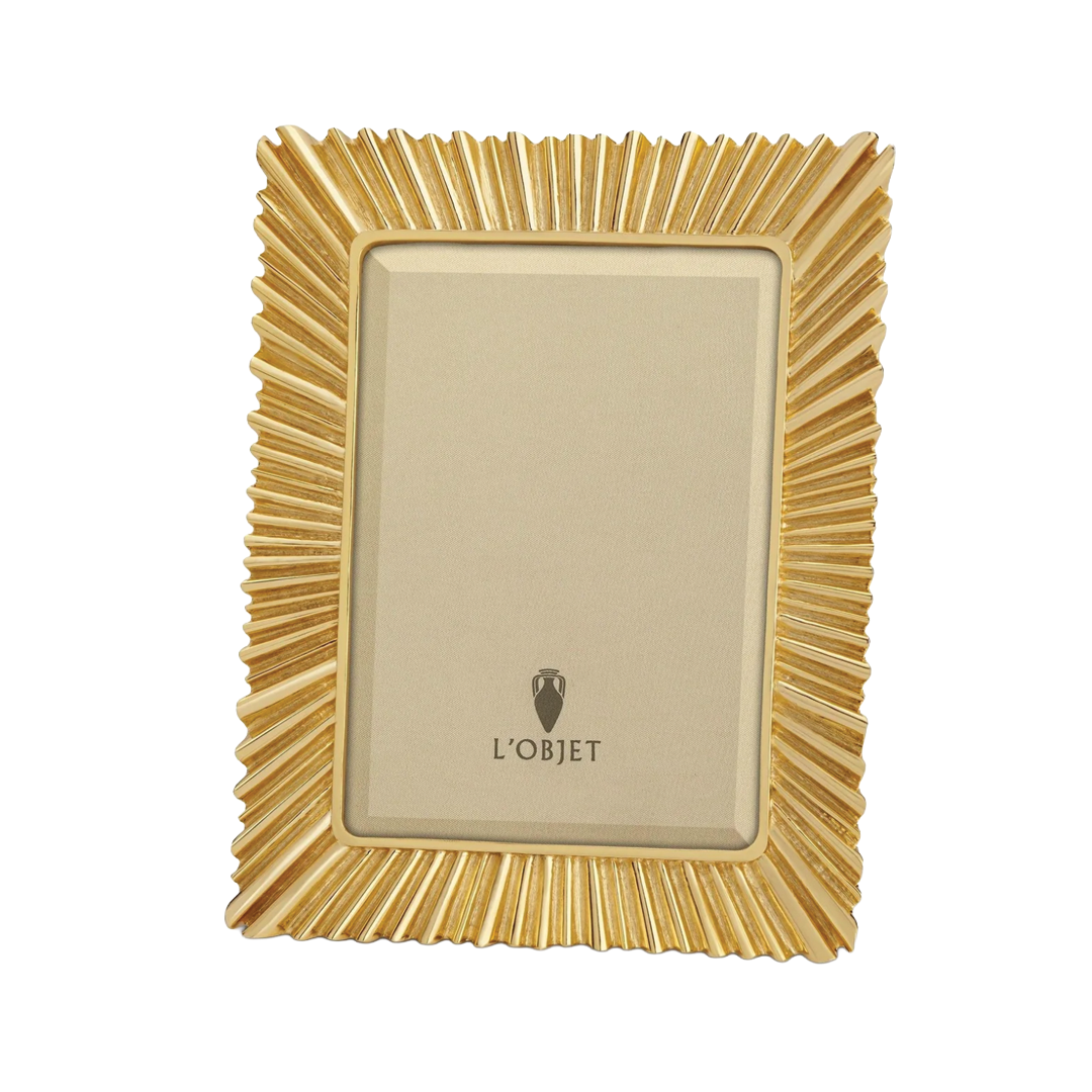 L'Objet 4 X 6 Gold Ray Frame