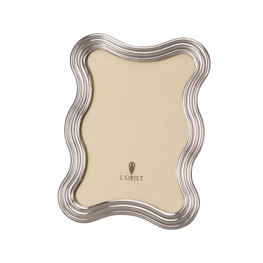 L'Objet 5 X 7 Platinum Ripple Frame