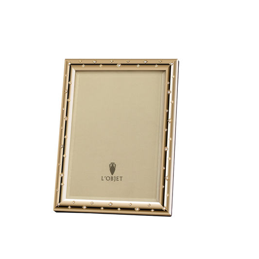 L'Objet 5 X 7 Gold Stars Frame