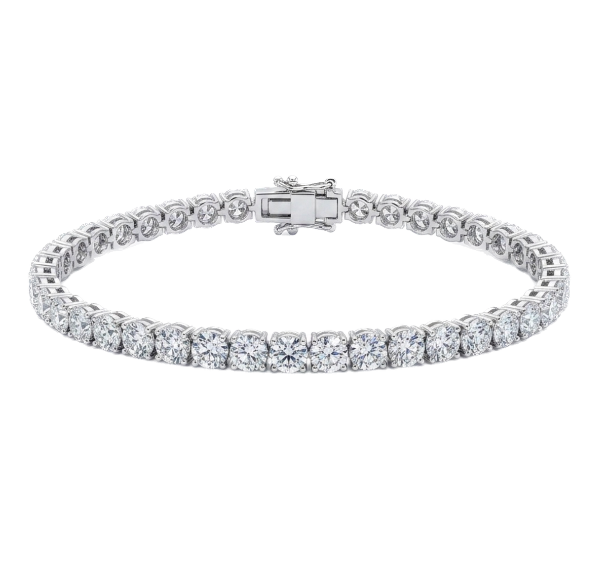 42-Stone Diamond Tennis Bracelet