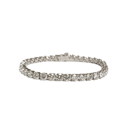 40-Stone Diamond Tennis Bracelet
