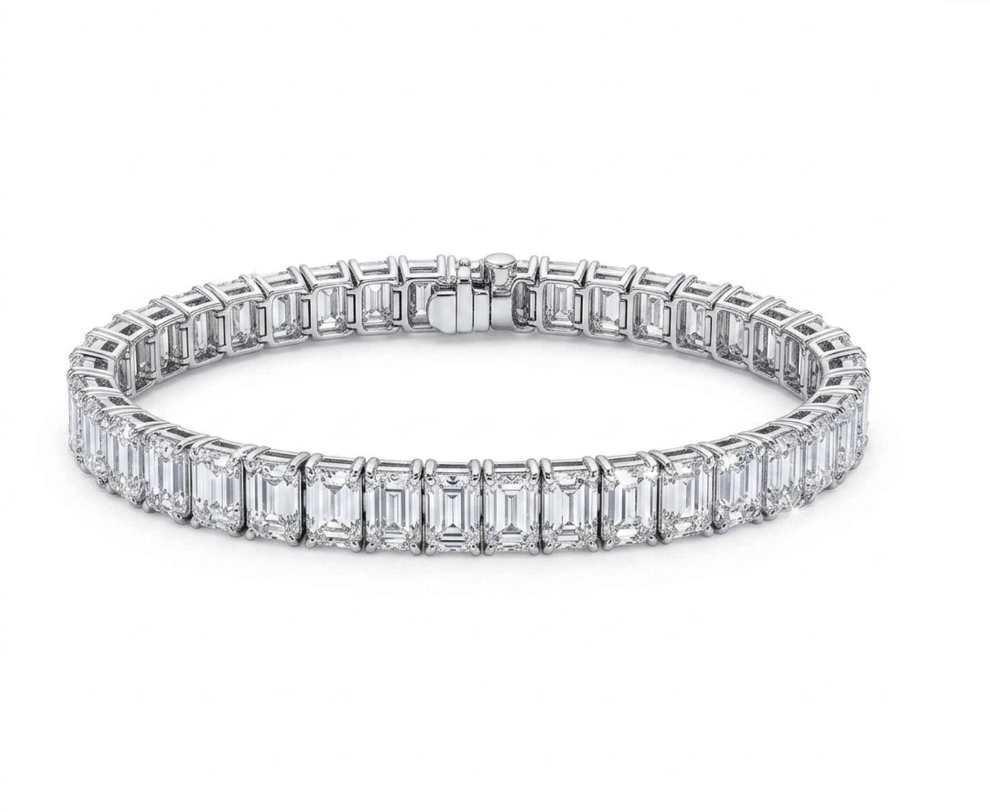 39-Stone Diamond Tennis Bracelet