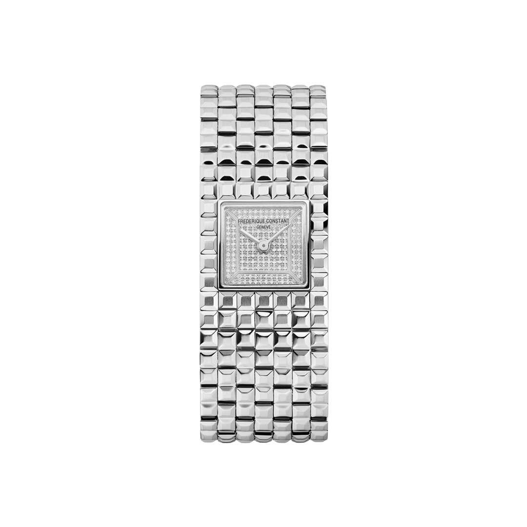 20mm Manchette Watch with Diamonds Dial