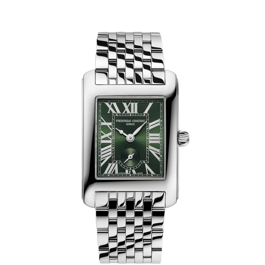 LClassics Carrée Watch with Green Roman Dial
