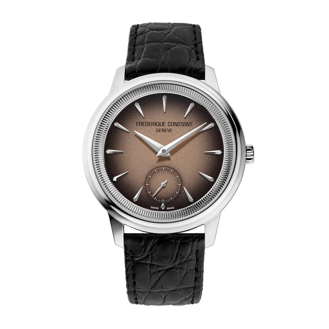 38.5mm Classics Moneta Hand Winding Watch with Smoked Salmon Dialal