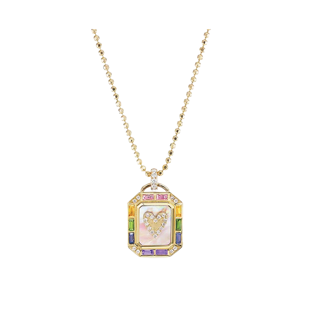 Gli Amanti Mini Tarot Card Necklace