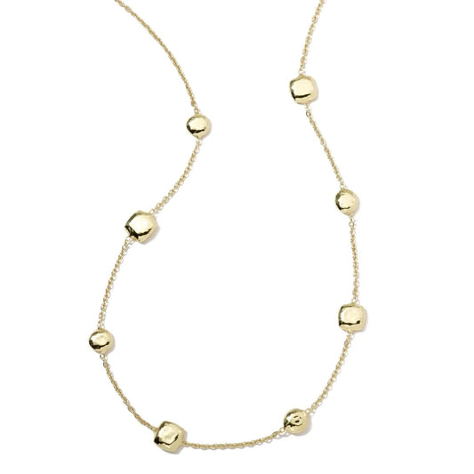 Classico Pinball Station Necklace in Yellow Gold