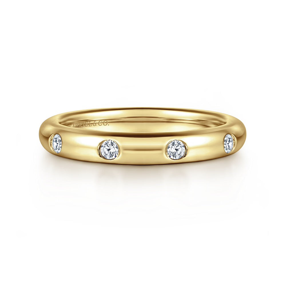 Flush Set Diamond Eternity Band