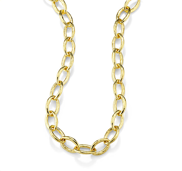 Classico 18" Bastille Necklace in Yellow Gold