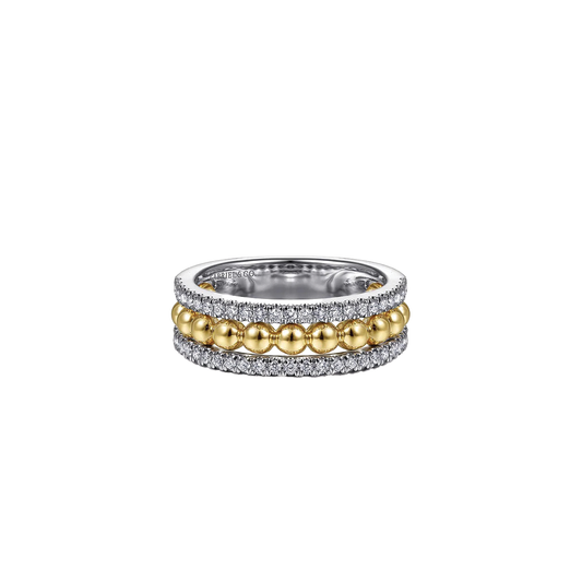 Diamond Wide Band Ring
