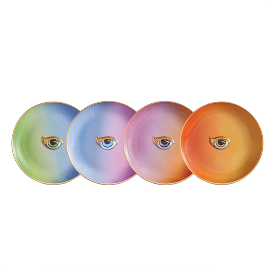 L'Objet Lito Bi-Color Plate Set