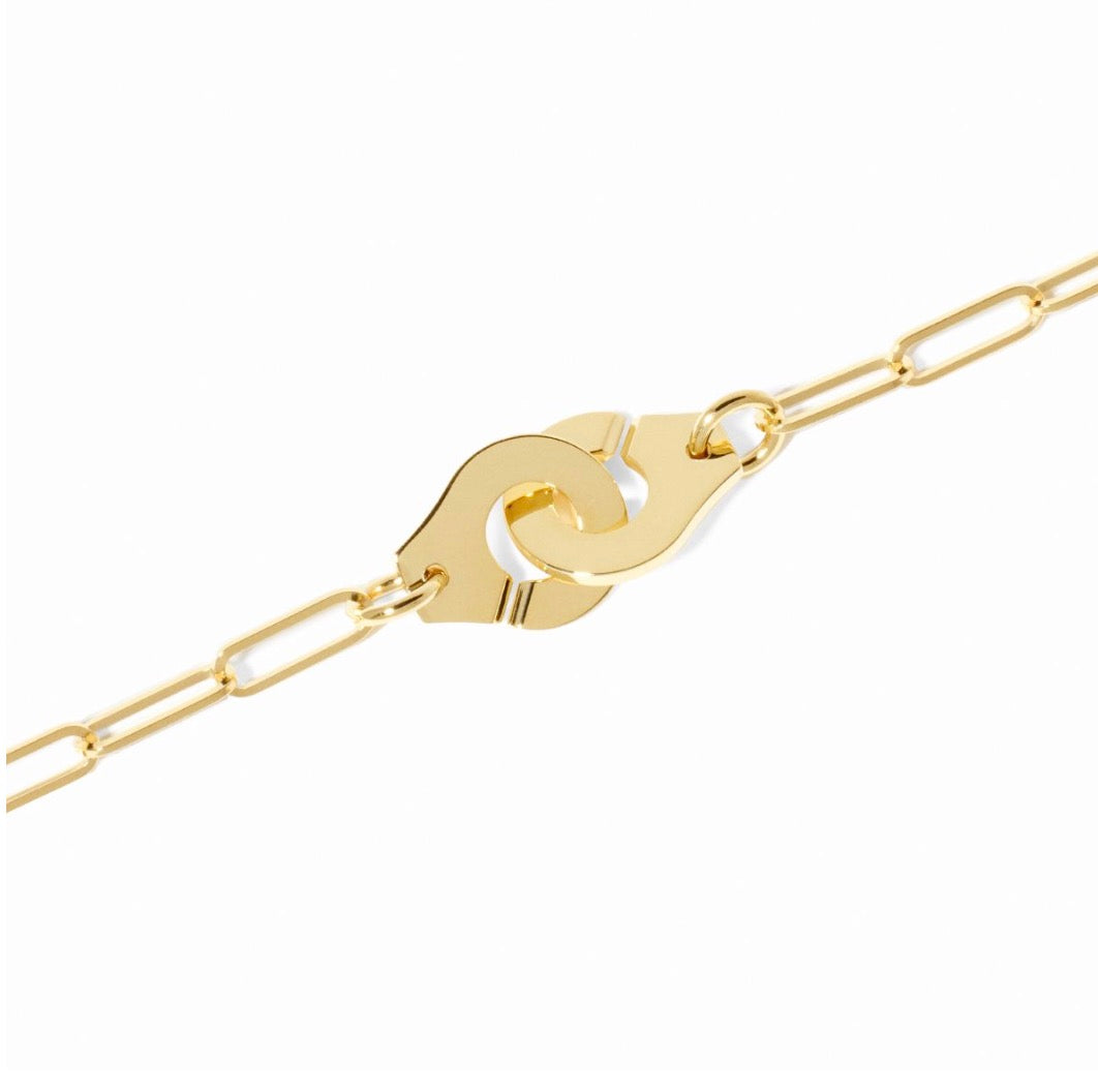 Menottes R10 Bracelet in Yellow Gold