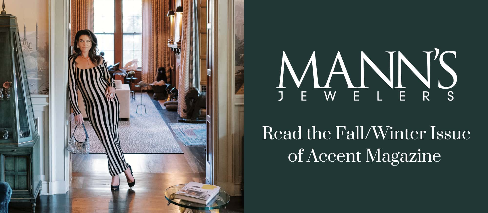 Mann's Jewelers Featured in Accent Magazine