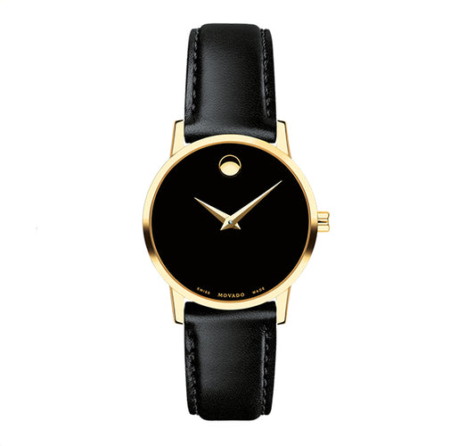 Movado Museum Classic Watch in Stainless Steel and Plated Gold