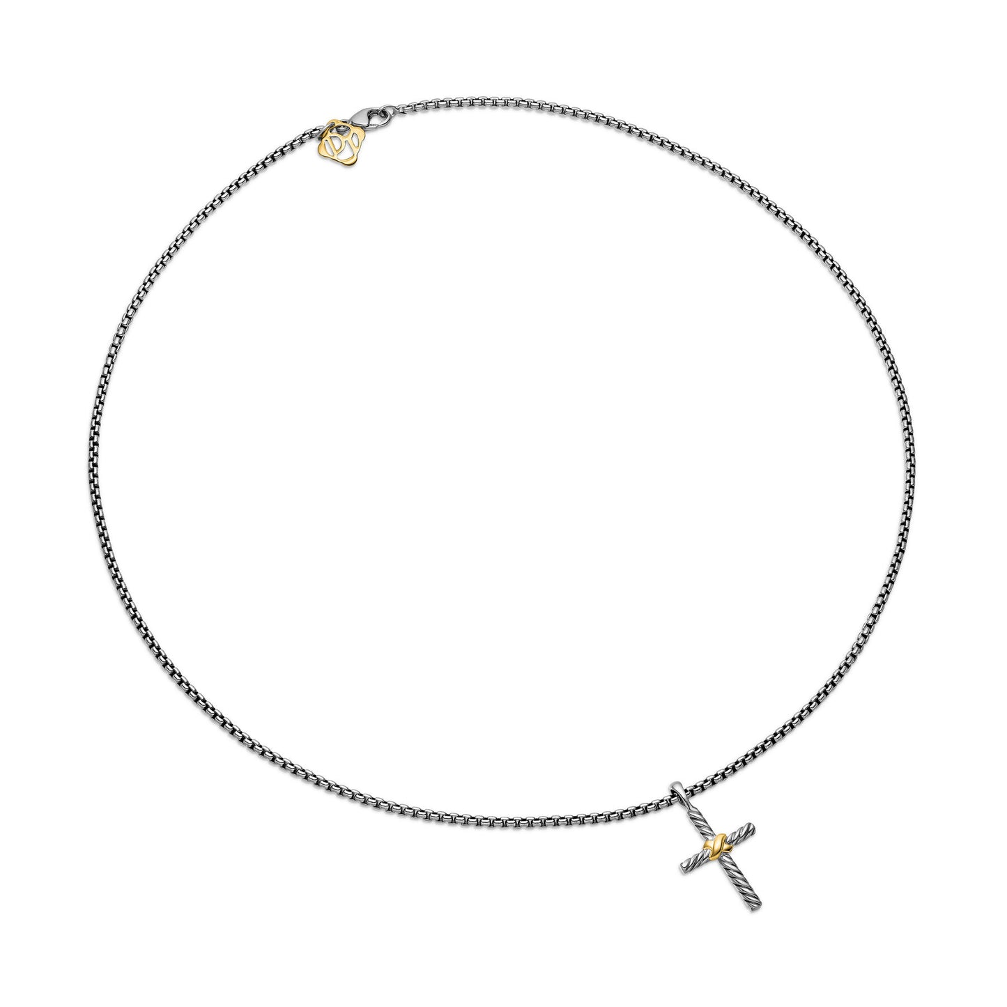 Cross Necklace with 14K Gold