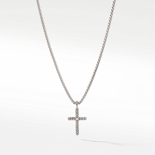 Cross Necklace with Diamond