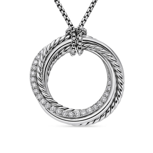 The Crossover Collection® Pendant Necklace with Diamonds