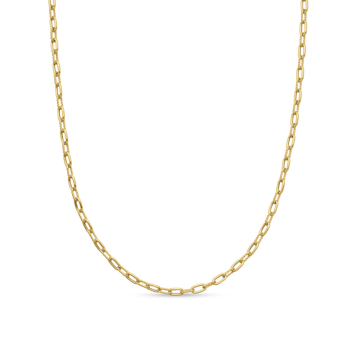 DY Madison Thin Necklace in 18K Gold, 3mm