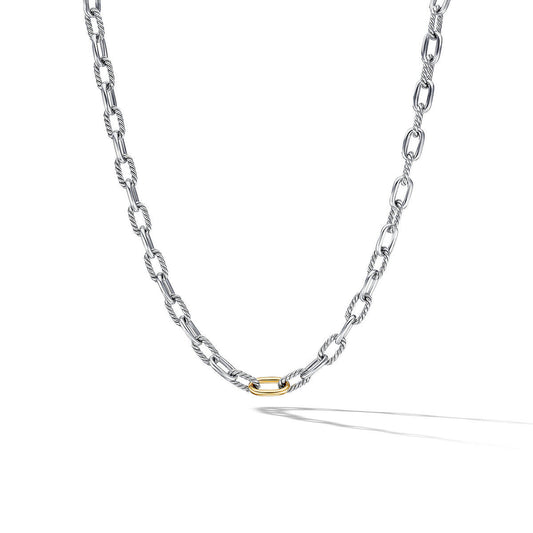 DY Madison® Chain Necklace with 18K Yellow Gold