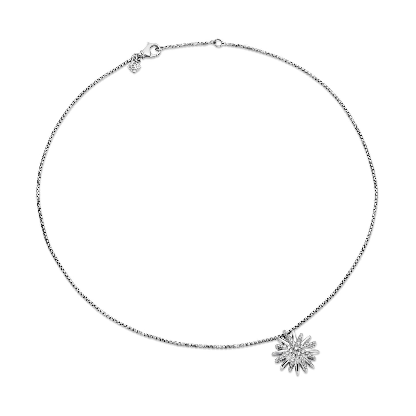 Starburst Pendant with Diamonds