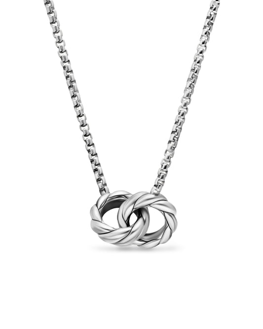 Sculpted Cable Chain Necklace in 18K Yellow Gold, 9mm
