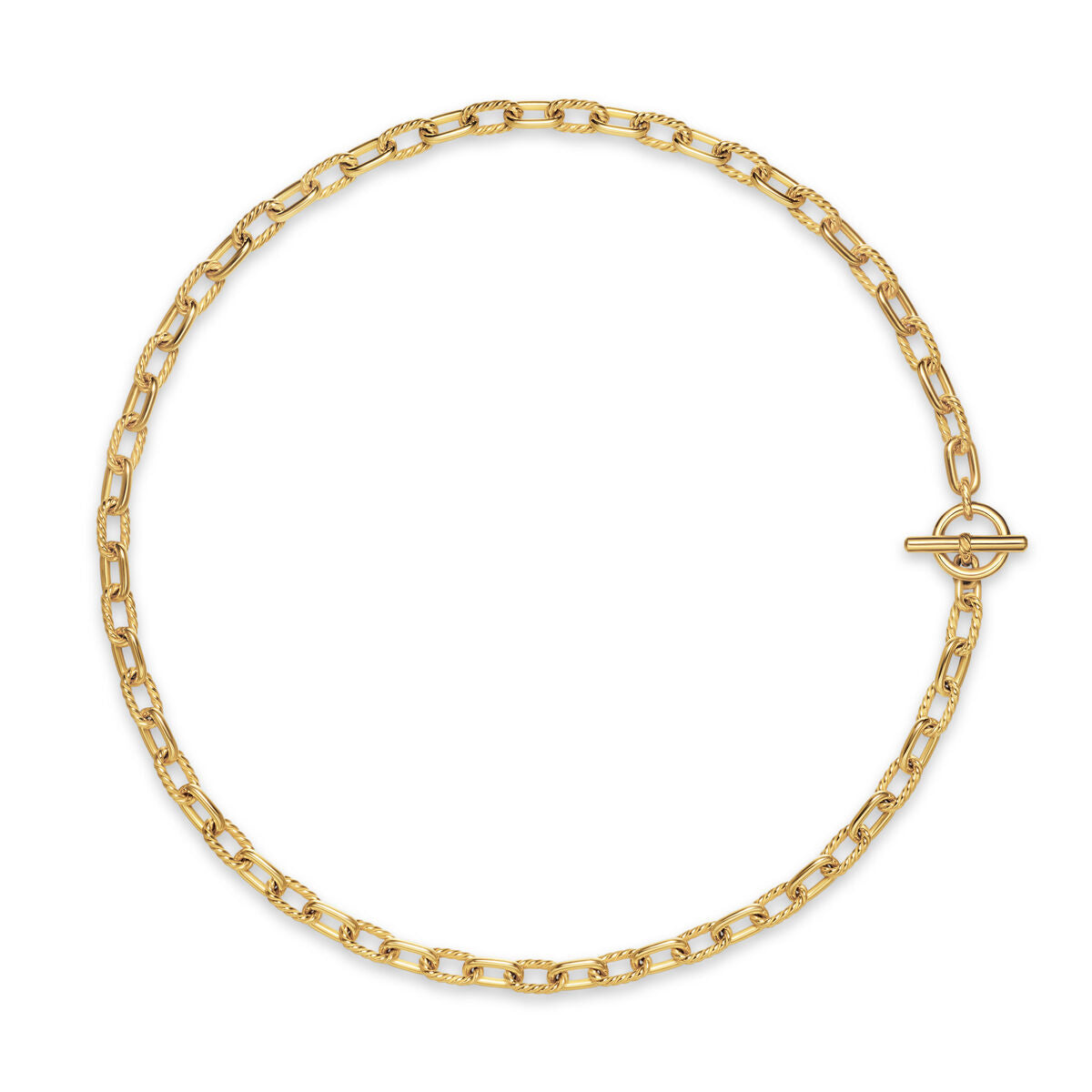 DY Madison® Toggle Chain Necklace in 18K Yellow Gold