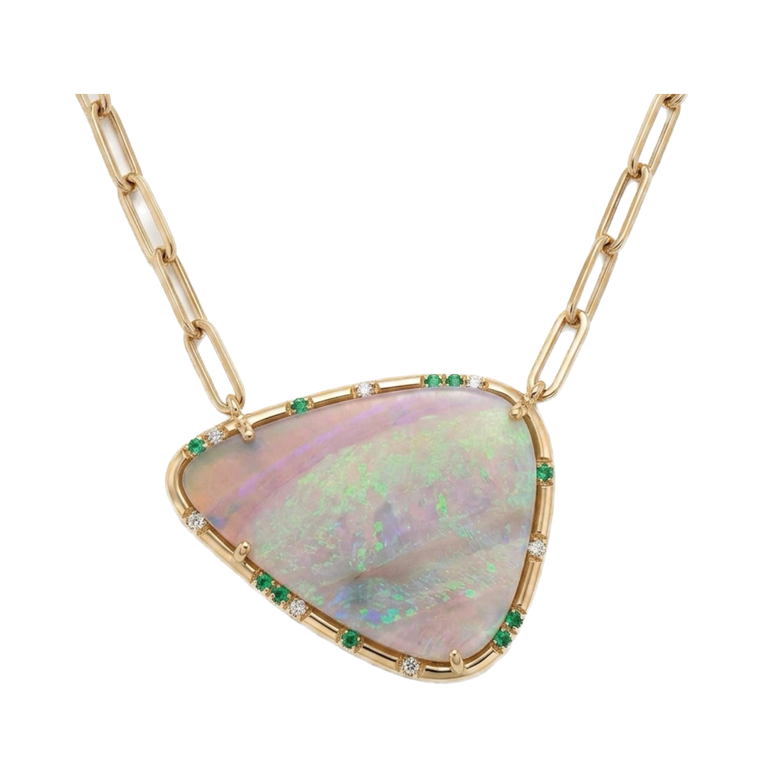 Sprinkle Opal Necklace