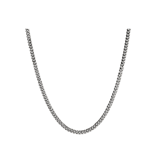 22" Sterling Silver Curb Chain Necklace