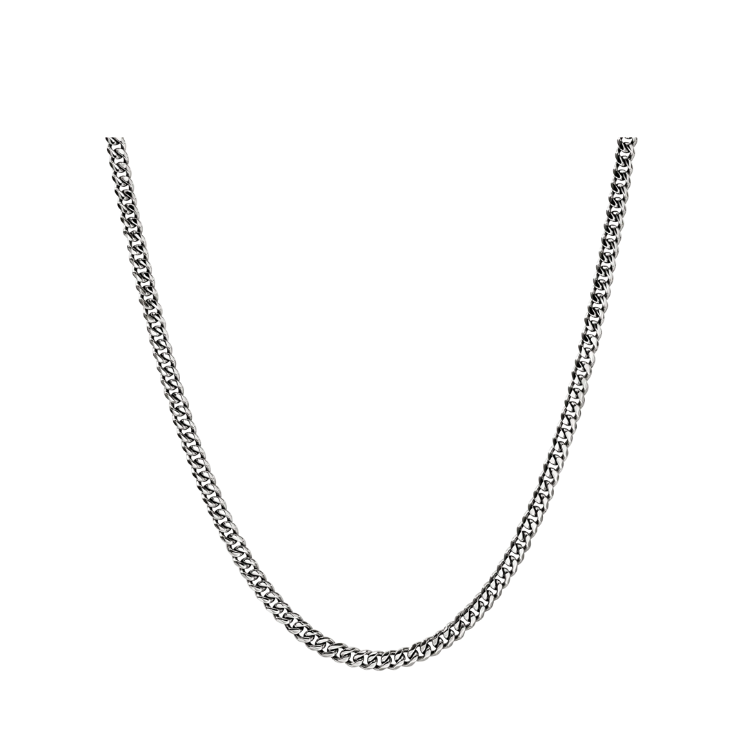 24" Curb Link Chain Necklace