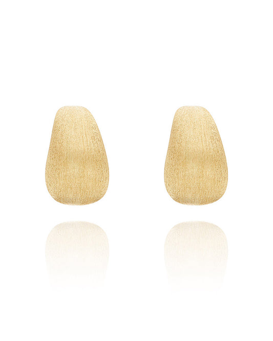 Hand Engraved Gold and Diamond 3-in-1 Earrings