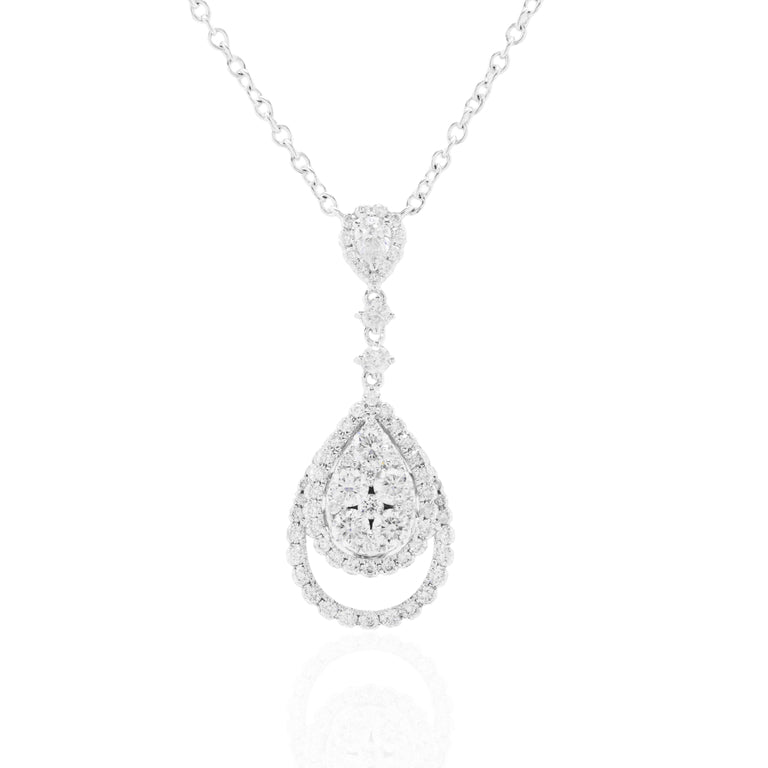 Diamond Drop Necklace